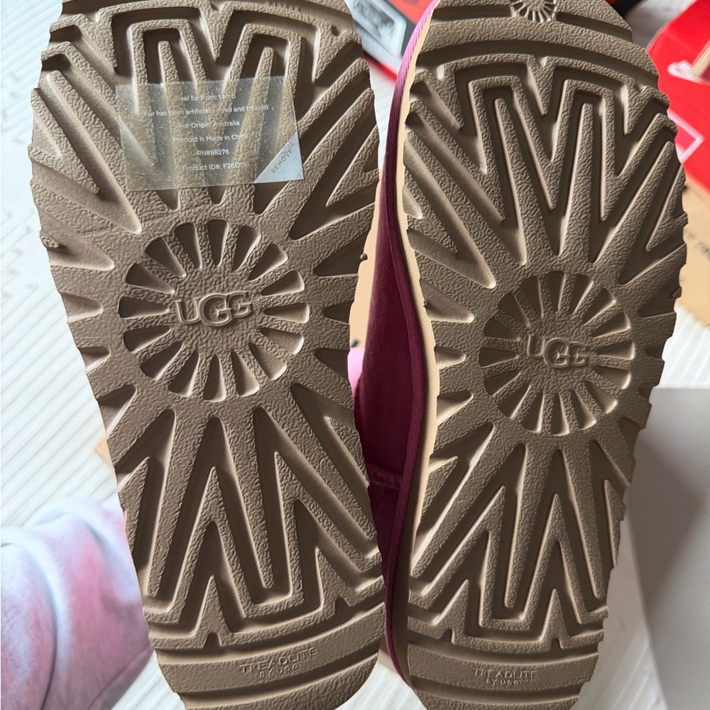 UGG Pink Winter Boots - Picture 5 of 6